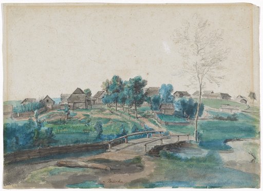 Northern Landscape, View of the Village of Baldohn