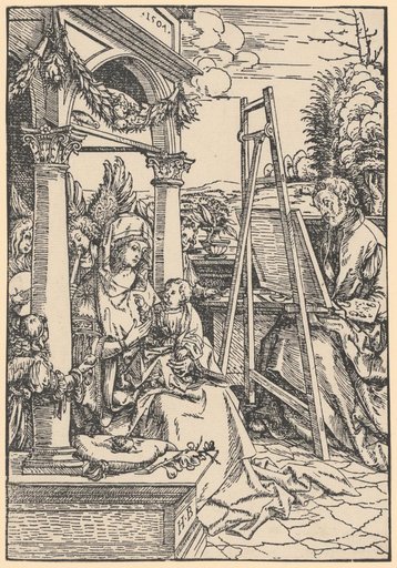 Madonna Portrayed by Saint Luke