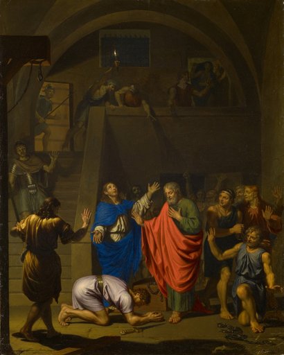 Paul and Silas Freed from Prison in Philippi