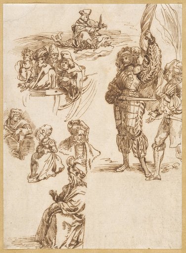 Figure Studies after Hans Weiditz