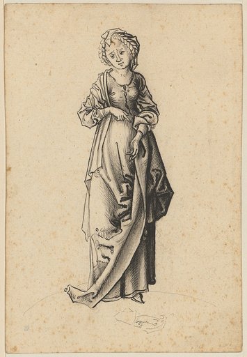 Foolish Virgin, with a broken lamp