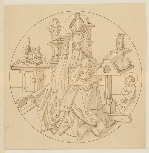 Saint Anthony as a Church Father