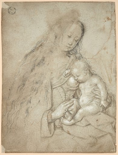 Mary with the Sleeping Child