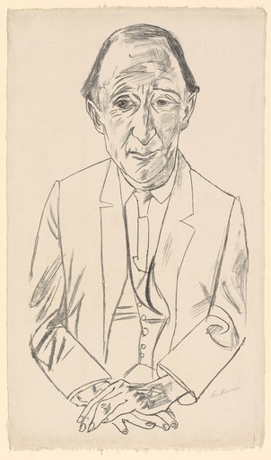 Portrait of the Composer Frederik Delius