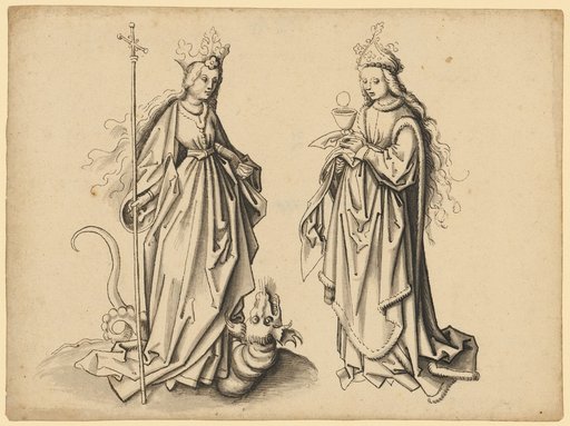 Saints Margaret and Barbara