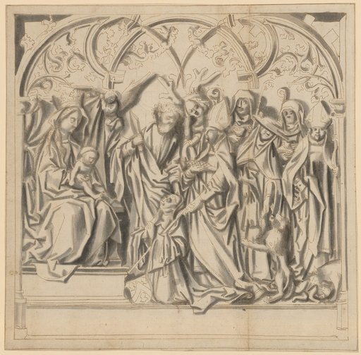 Mary with Child and Saints (Epitaph of Abbot Konrad Mörlin)