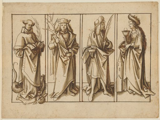 Four Holy Helpers (Cyriacus, Achatius, Vitus, Barbara)