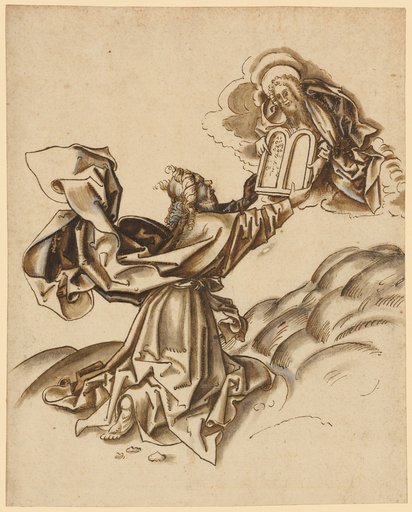 Moses Receiving the Tablets of the Law