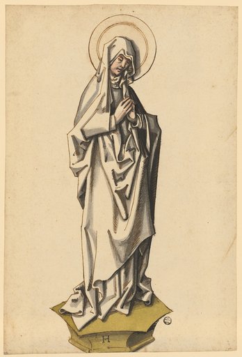 Mourning Mary (from a Crucifixion group)