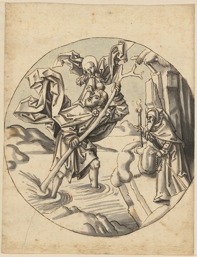 St. Christopher (facing right)