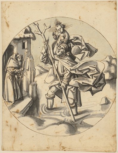 St. Christopher (facing left)