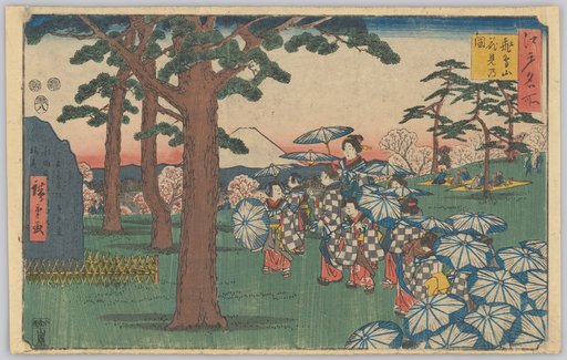 Cherry Blossom Viewing on Asuka Mountain (Asukayama)