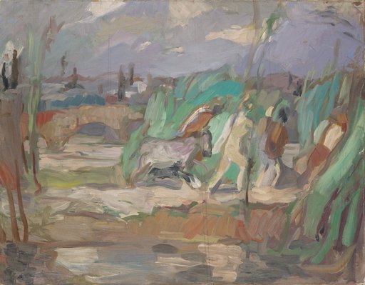 Landscape with a Procession of Bacchantes