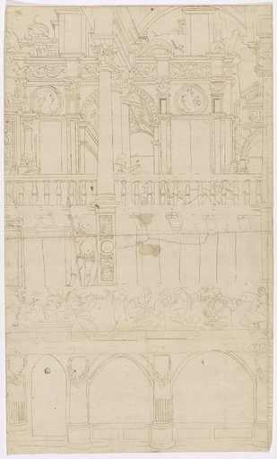 Design for the Facade Painting on Eisengasse
