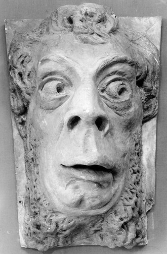 Plaster Cast of the First Mask on the Garden Facade of the Kunsthalle Basel