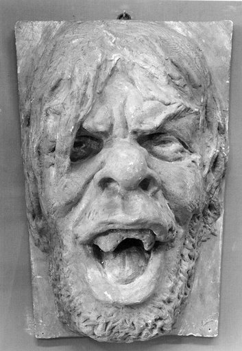 Plaster Cast of the Second Mask on the Garden Facade of the Kunsthalle Basel