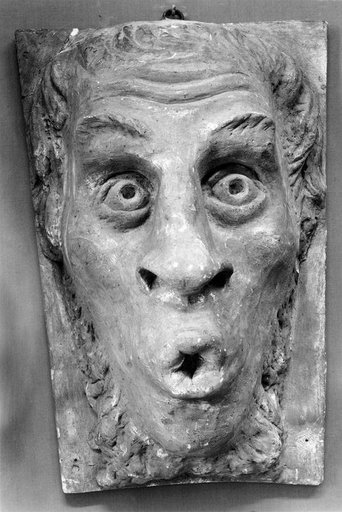 Plaster Cast of the Fourth Mask on the Garden Facade of the Kunsthalle Basel