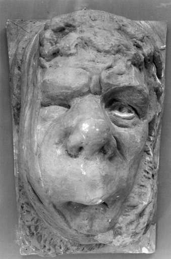 Plaster Cast of the Fifth Mask on the Garden Facade of the Kunsthalle Basel