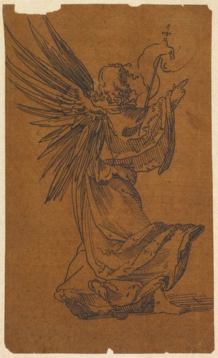 Angel Seen from the Back