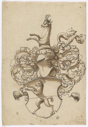 Empty Coat of Arms (Hans von Rispach?)