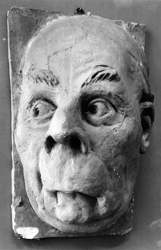 Plaster Cast of the Sixth Mask on the Garden Facade of the Kunsthalle Basel