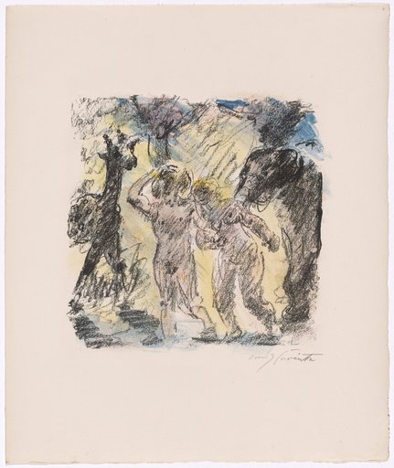 Adam and Eve in Paradise