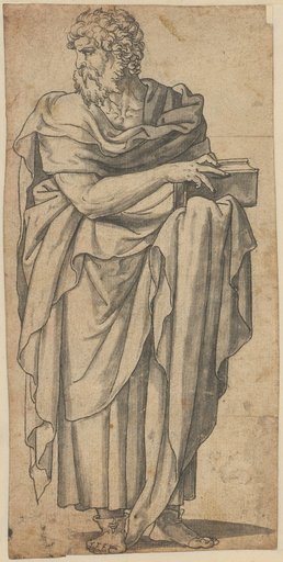 Bearded Man with a Book (Prophet or Apostle?)