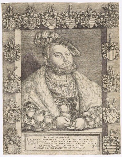 Portrait of John Frederick of Saxony