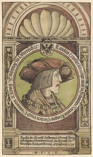 Medal with the Portrait of Charles V
