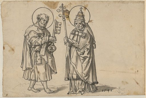 Saint Peter and Pope Gregory
