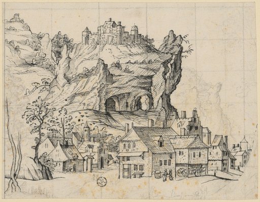 Houses at the Foot of a Rock