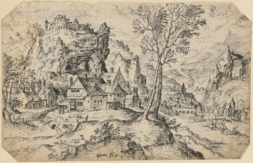 Mountainous River Landscape