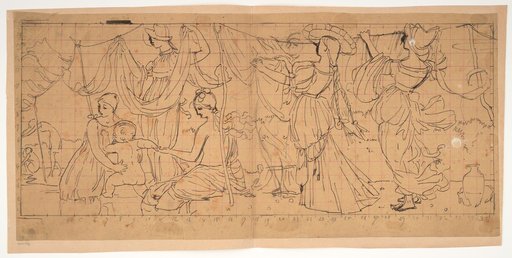 Washerwomen with a Small Child