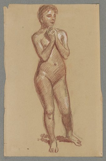 Standing Girl Nude
