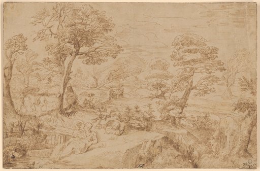 Landscape with a Ruin on the Flight into Egypt