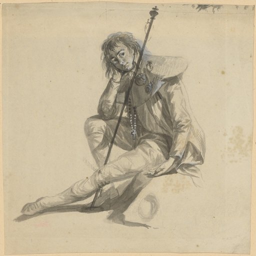 Seated Young Pilgrim