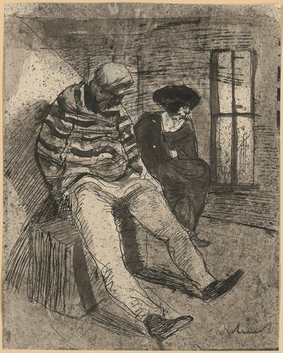 Sailor and girl