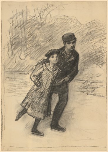Couple Ice Skating