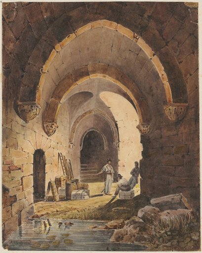 Vaulted Entrance of a Ruinous Building