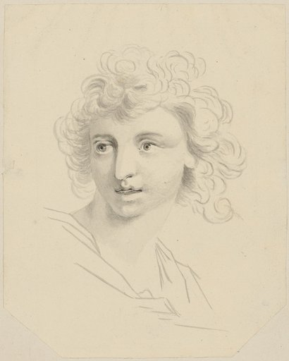 Youthful Head with Ringlets