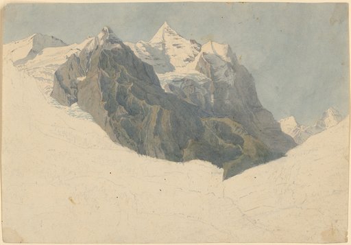 The Wetterhorn, Seen from Hasliberg