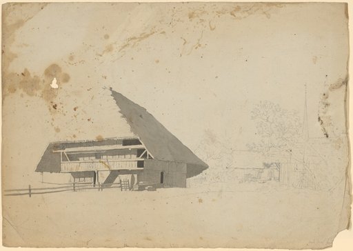Bernese Farmhouse with a Thatched Umbrella Roof