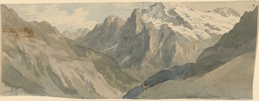 Alpine landscape (likely the Bernese Oberland)