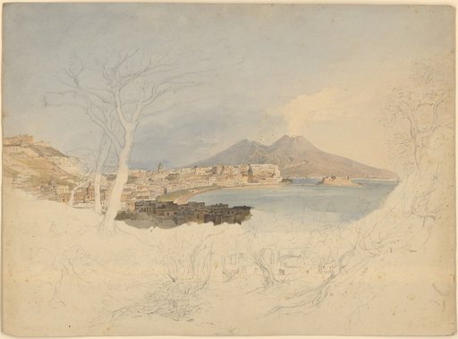 View of Naples and the Vesuvius