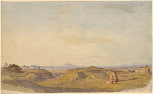Roman Campagna with a ruin