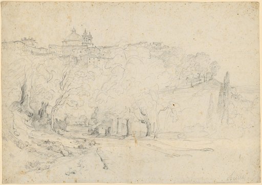Aricia. View from the valley floor