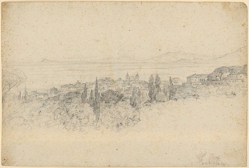 Frascati. Overall view from above