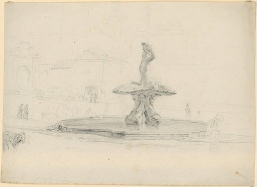The Triton Fountain by Lorenzo Bernini