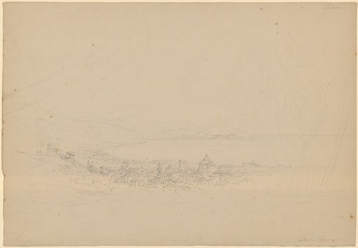 Gulf of Chiavari. View from Above on the Gulf and Coastal Towns