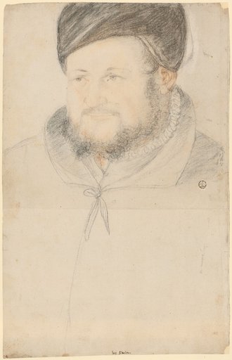 Portrait of a bearded man with a black cap